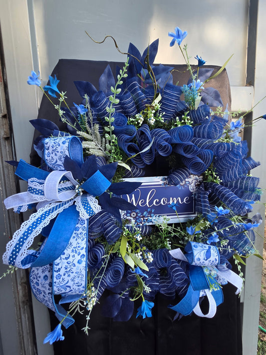 Blue Wreath